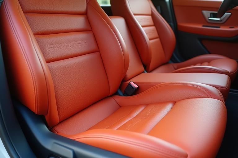 Lo stesso sedile pulito, igienizzato e con colori ravvivati